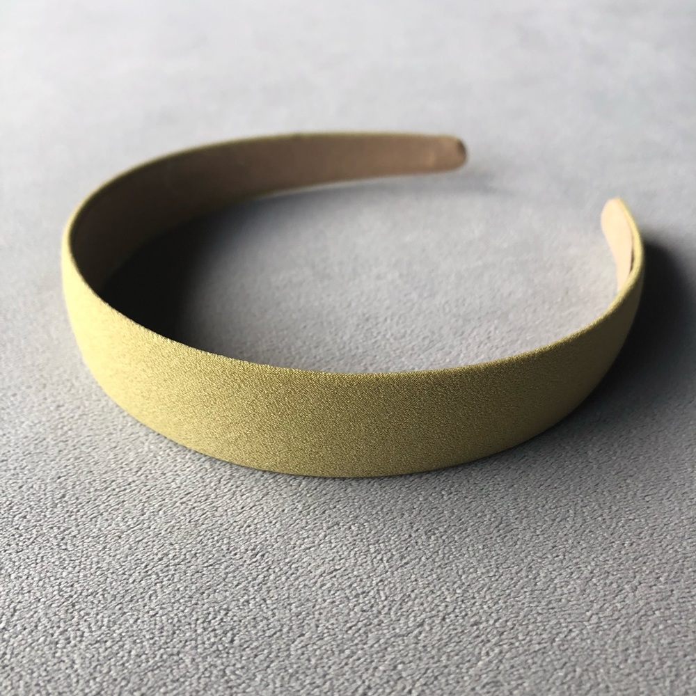 Yellow Wide Fabric Headband ~ Brand New!